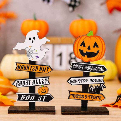 Halloween Element Decor 2-Piece Ornaments