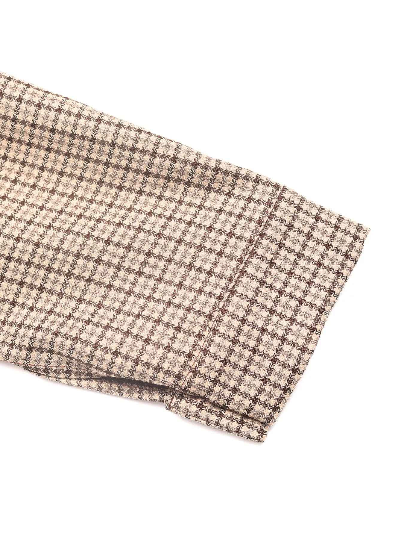 Plaid Zip Up Long Sleeve Jacket - Fashions Envy