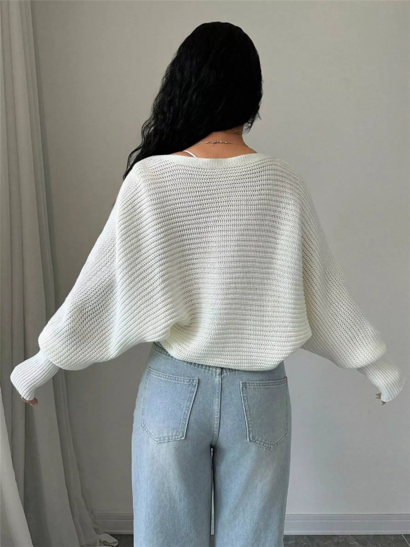 Cropped Cardigan - Ribbed Knit Open Front Sweater - Fashions Envy