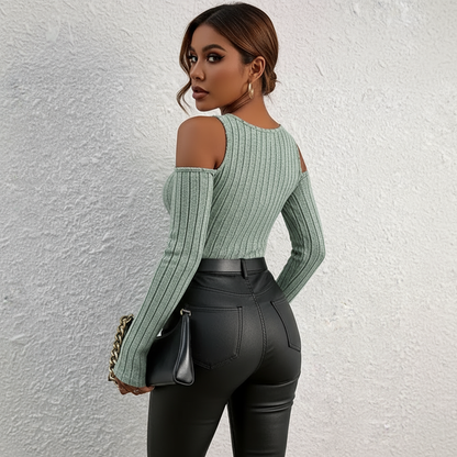 Back View - Sage Green Stylish Pose