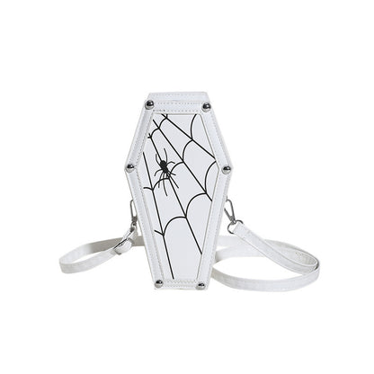 Coffin Bag - Gothic Halloween Crossbody Purse