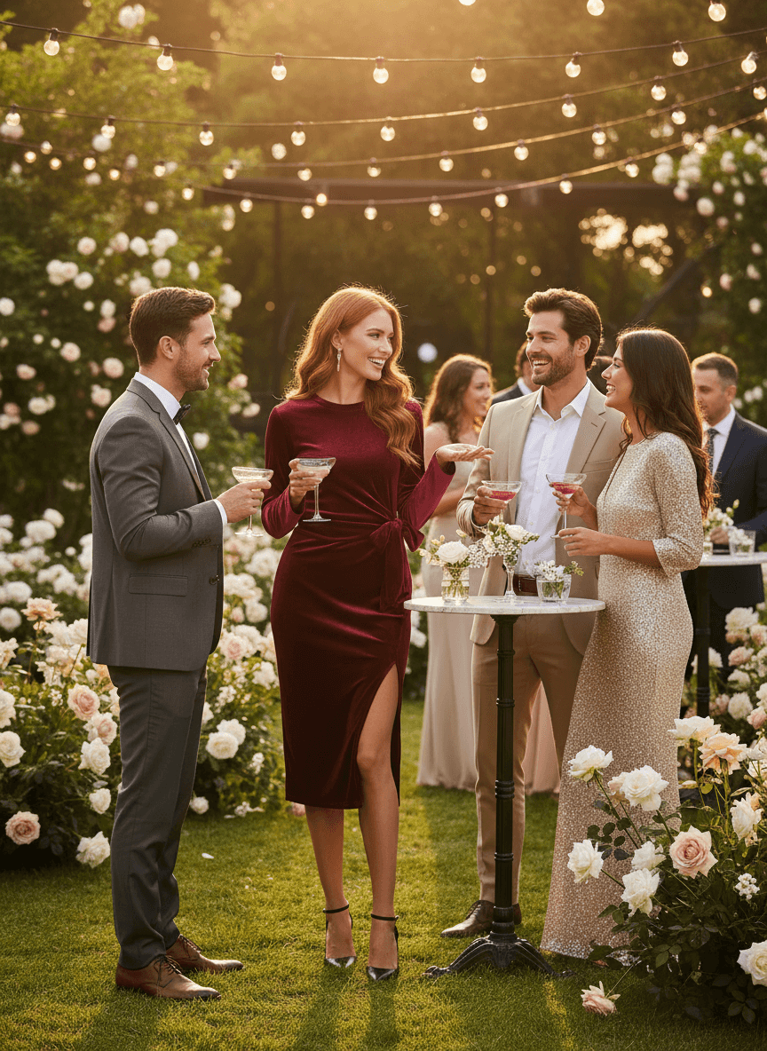 Velvet Midi Party Dress - Chic Side-Tie Style - Fashions Envy