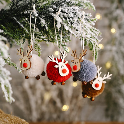 4-Piece Reindeer Hanging Widgets - Fashions Envy