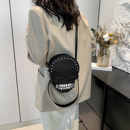 Skull Bag - Halloween Crossbody Shoulder Purse