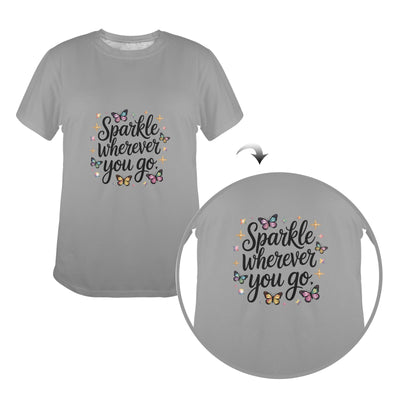 Inspirational T-Shirt - Sparkle Wherever You Go - Fashions Envy