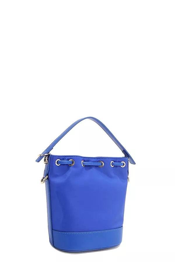 Nicole Lee USA Color Patch Bucket Bag - Designer Crossbody Bag - Fashions Envy