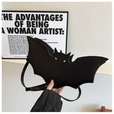 Bat Bag - Halloween Black Shoulder Crossbody Purse