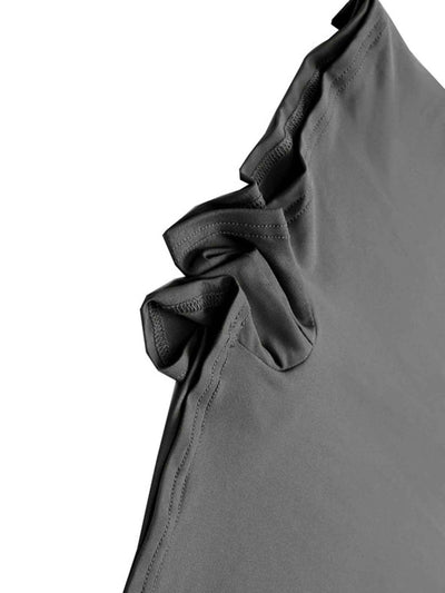Double Spaghetti Strap Active Romper