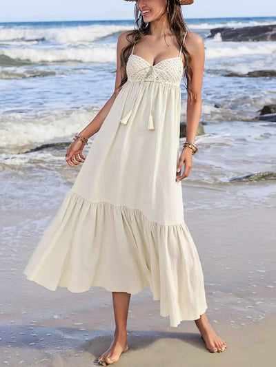 Sweetheart Neck Spaghetti Strap Dress