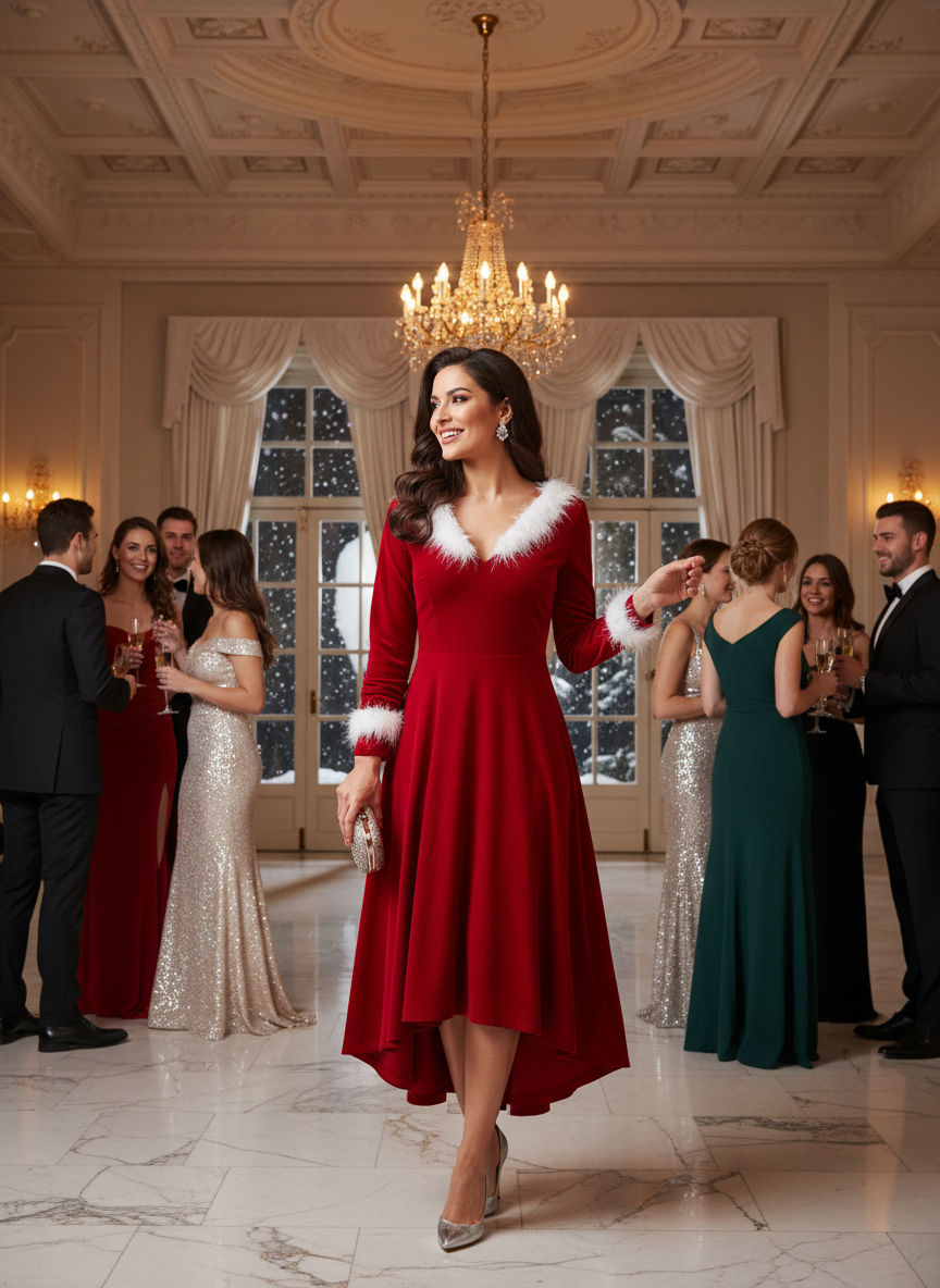 Christmas Dress Lifestyle Image