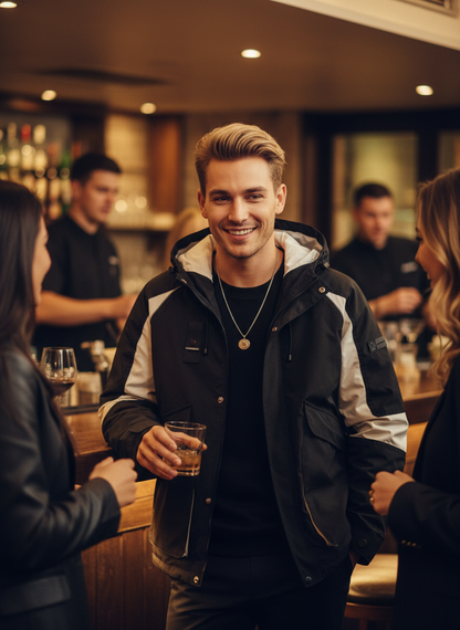 Coffee Color Jacket Lifestyle