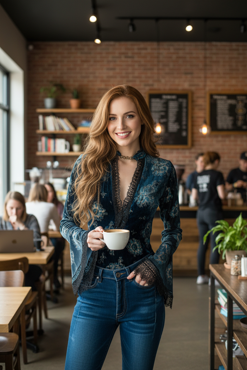 Coffee shop lifestyle image