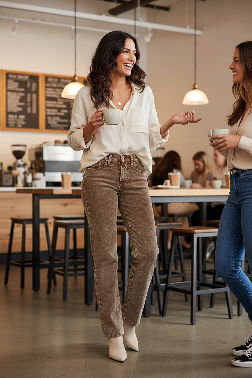 Corduroy Pants Lifestyle 3