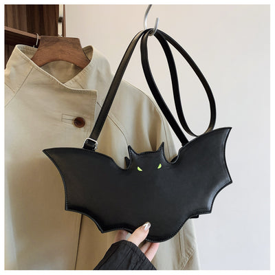 Bat Bag - Halloween Black Shoulder Crossbody Purse