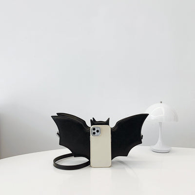 Bat Bag - Halloween Black Shoulder Crossbody Purse