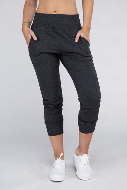 Comfy Stretch Lounge Elastic Waist Sweatpants