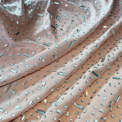 Diamond Mermaid Long Dress - Shiny Suspender Style - Fashions Envy