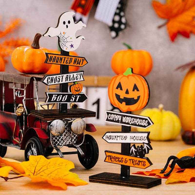 Halloween Element Decor 2-Piece Ornaments