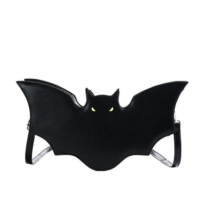 Bat Bag - Halloween Black Shoulder Crossbody Purse