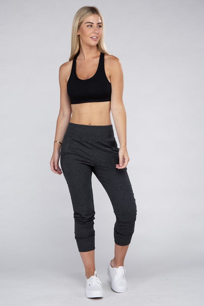 Comfy Stretch Lounge Elastic Waist Sweatpants