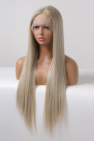 13*2" Lace Front Wigs Synthetic Long Straight 27" 150% Density - Fashions Envy