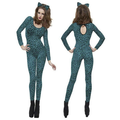 Animal Print Jumpsuit - Sexy Halloween Cosplay Costume