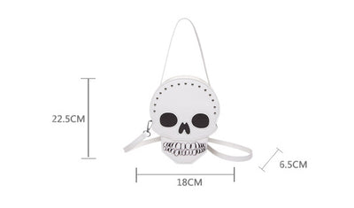 Skull Bag - Halloween Crossbody Shoulder Purse