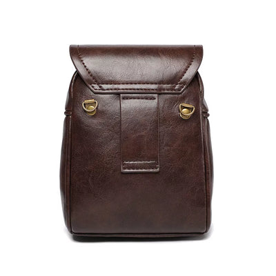 Steampunk Owl Crossbody Bag - Bronze Mini Design - Fashions Envy