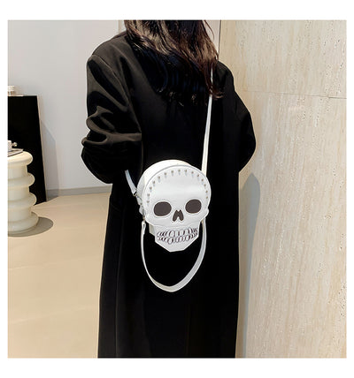 Skull Bag - Halloween Crossbody Shoulder Purse