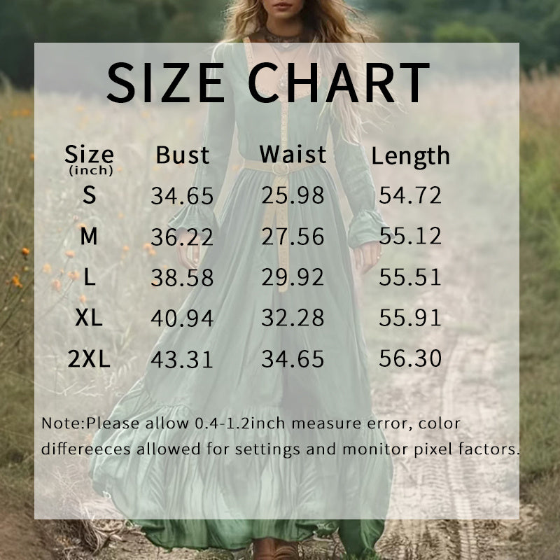 Women's Boho Long Sleeve Flowy Maxi Dress - Backless Beach Dress