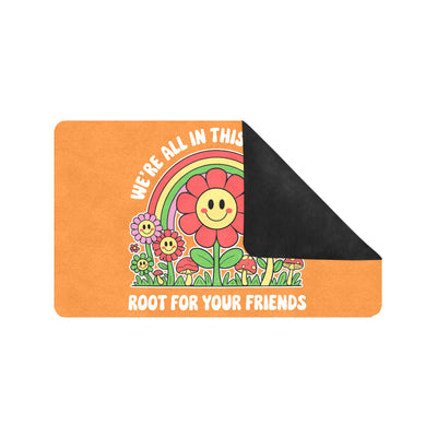 Inspirational Doormat 30"x18" - Root for Friends - Fashions Envy
