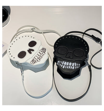 Skull Bag - Halloween Crossbody Shoulder Purse