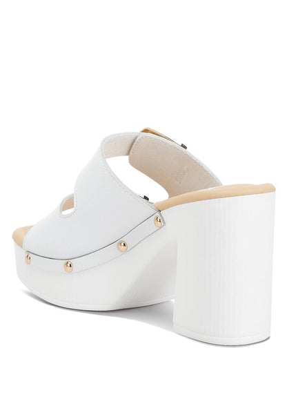 Kenna Dual Buckle Strap Sandals