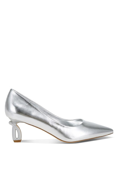 Tagetes Metallic Fantasy Heel Pumps