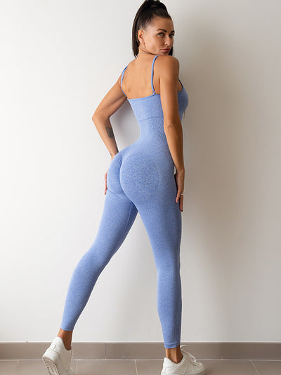 Unitard Jumpsuit - Tummy Control Spaghetti Strap Romper