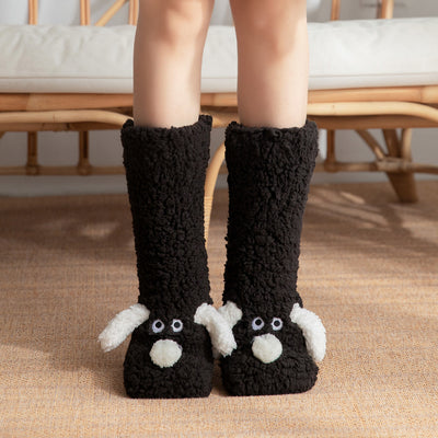 Plush Dog Socks - Non-Slip Cozy Floor Socks