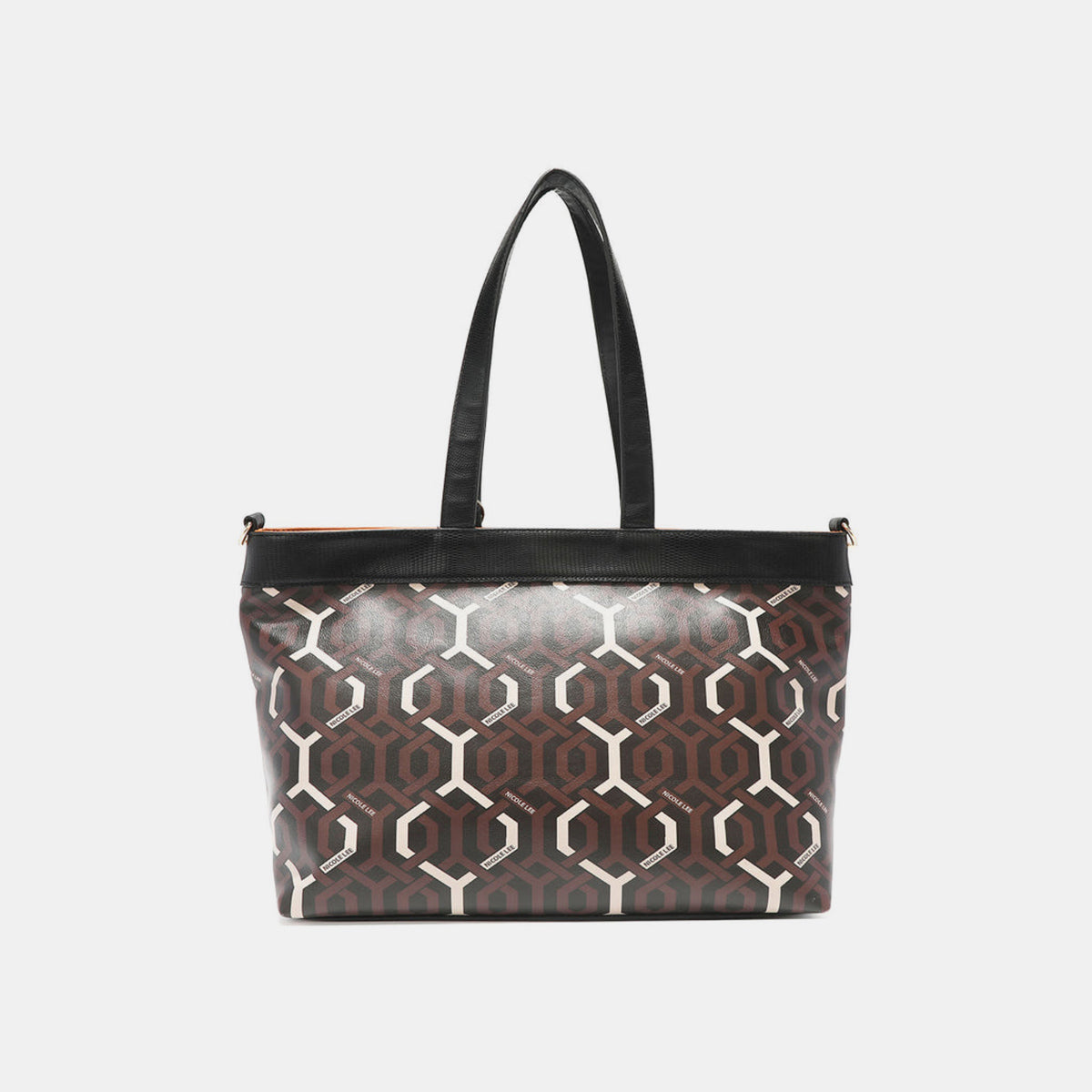 Geometric Pattern Large Versatile Nicole Handbag