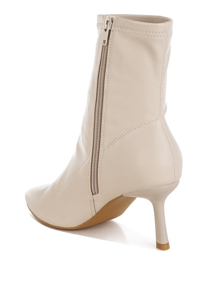 Pumila Stiletto Heel Sock Boots