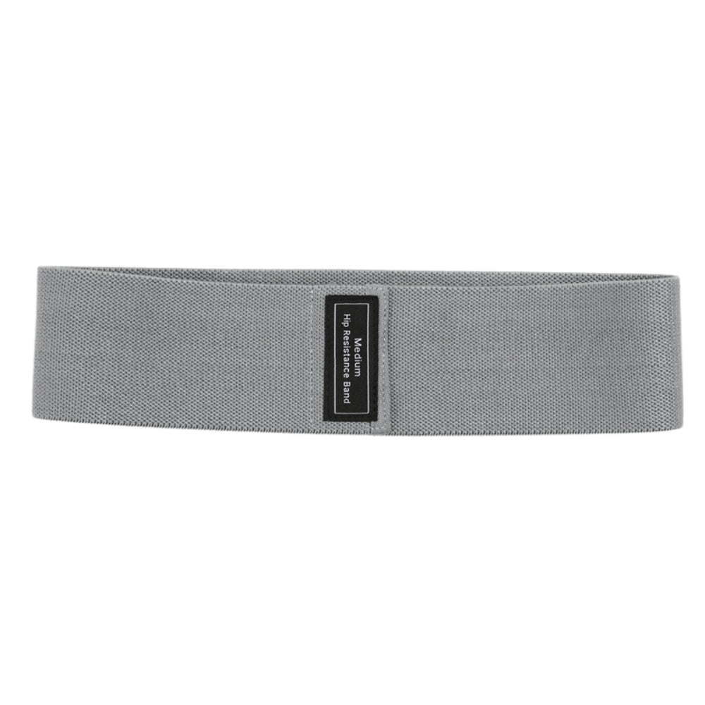 Fashions Envy gray fabric resistance hip loop for glute workouts Hip Booty Bands medium