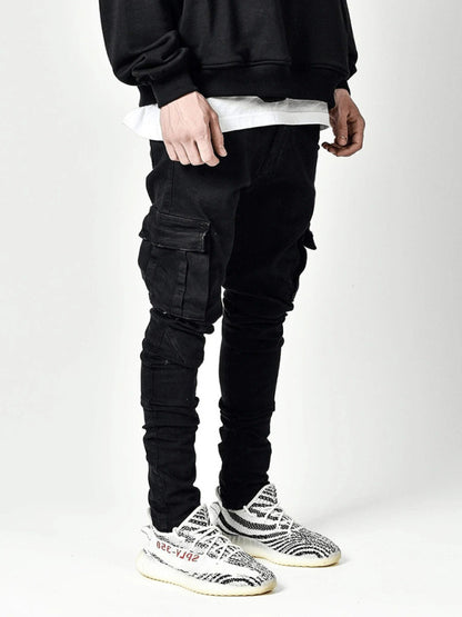 Men's Side Pocket Skinny Jeans