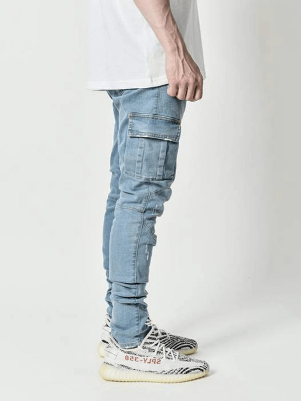 Men's Side Pocket Skinny Jeans