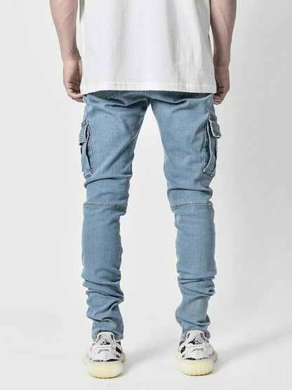 Men's Side Pocket Skinny Jeans