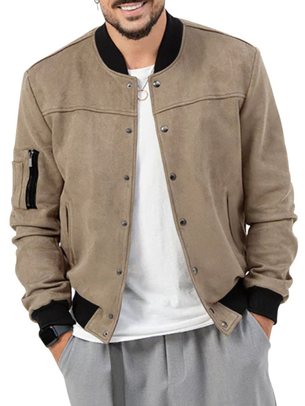 Men's Long Sleeve Casual Cardigan Jacket