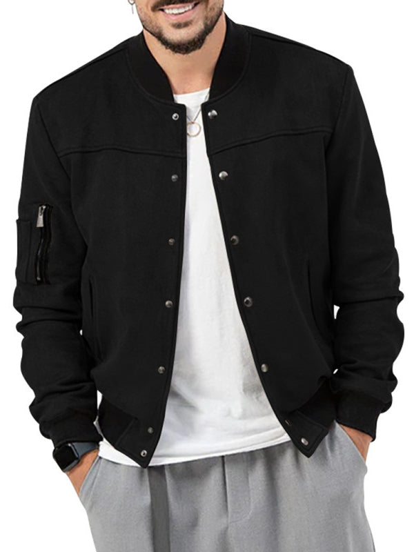 Men's Long Sleeve Casual Cardigan Jacket