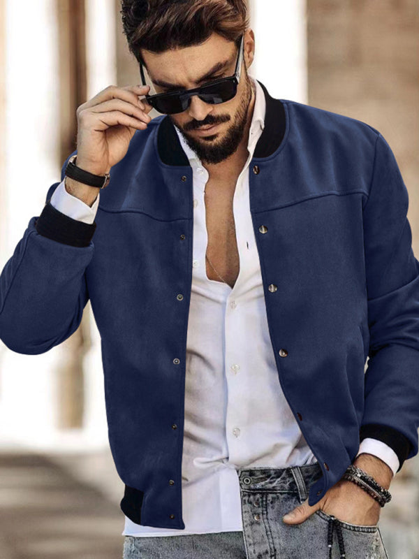 Men's Long Sleeve Casual Cardigan Jacket