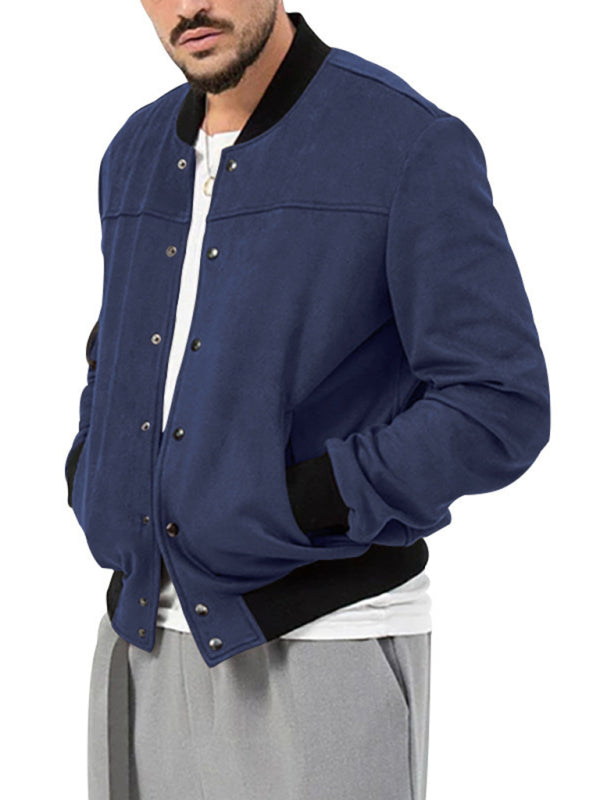 Men's Long Sleeve Casual Cardigan Jacket