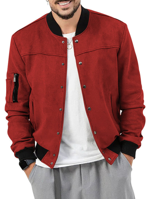 Men's Long Sleeve Casual Cardigan Jacket