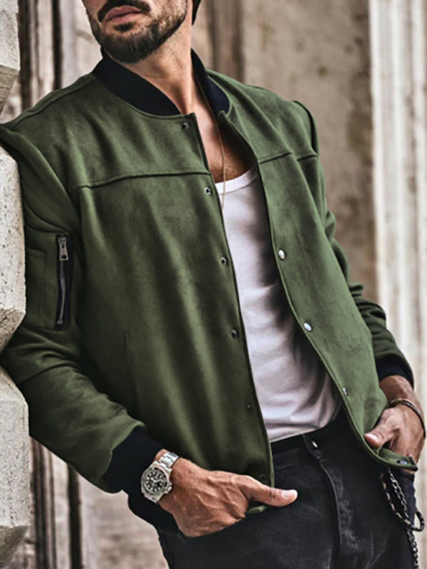 Men's Long Sleeve Casual Cardigan Jacket