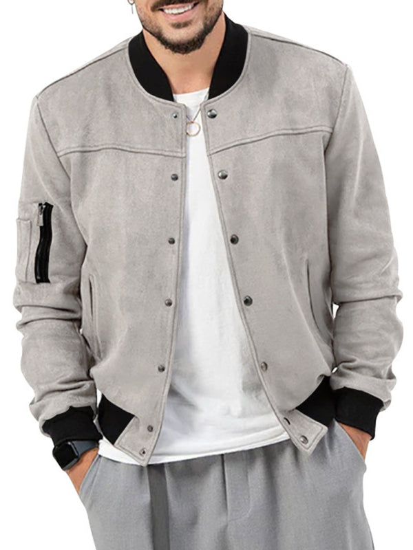 Men's Long Sleeve Casual Cardigan Jacket