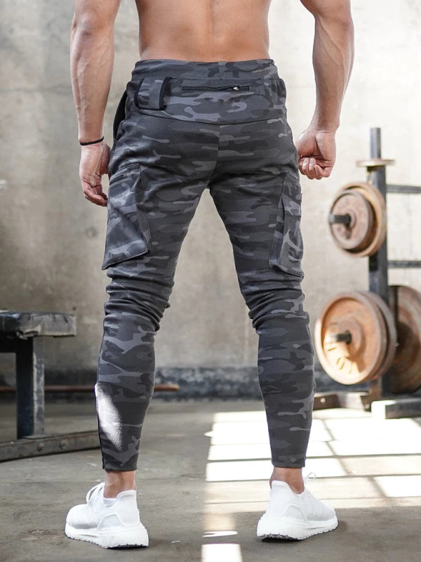 Men's Casual Overalls Outdoor Casual Pants Running Training Pants